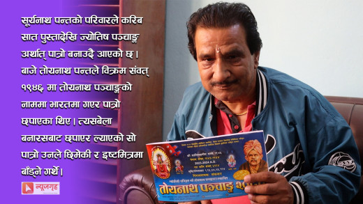 छापादेखि एपसम्म तोयनाथ पात्रोको यात्रा